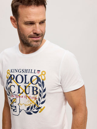 Kingshill Polo Club Tee T-shirt White