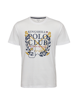 Kingshill Polo Club Tee T-shirt White