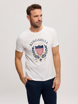 Kingshill Identity Tee T-shirt White