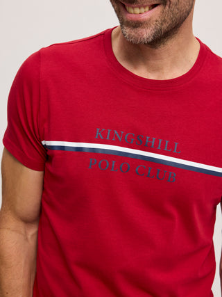 Kingshill Authentique Tee T-shirt Red