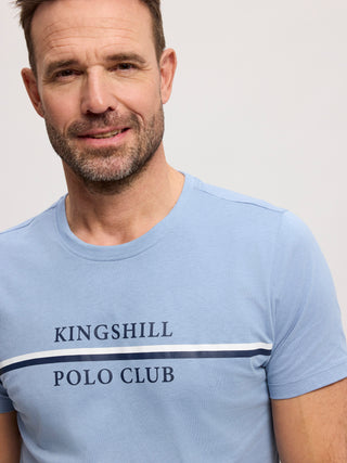 Kingshill Authentique Tee T-shirt Light Blue