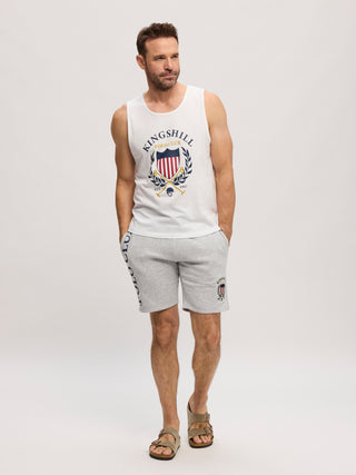 Kingshill Identity Tank T-shirt A - White