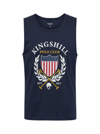 Kingshill Identity Tank T-shirt B - Blue