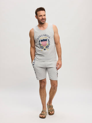 Kingshill Identity Tank T-shirt C - Grey Melange