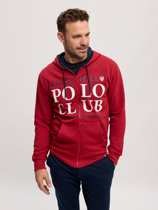 Kingshill Club Hoodie Sweatshirt A - Red