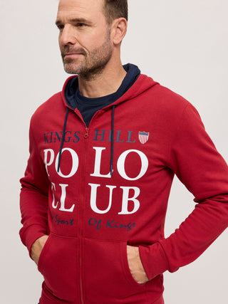 Kingshill Club Hoodie Sweatshirt A - Red