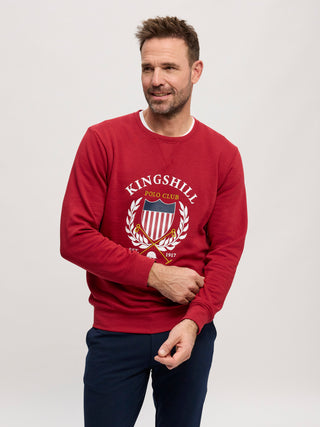 Kingshill Identity Sweat Sweatshirt C - Red