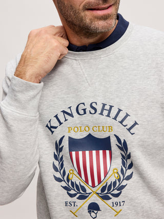 Kingshill Identity Sweat Sweatshirt M - Grey Melange