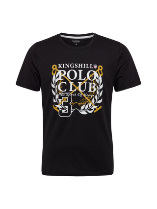 Kingshill Polo Club Tee T-shirt N - Black